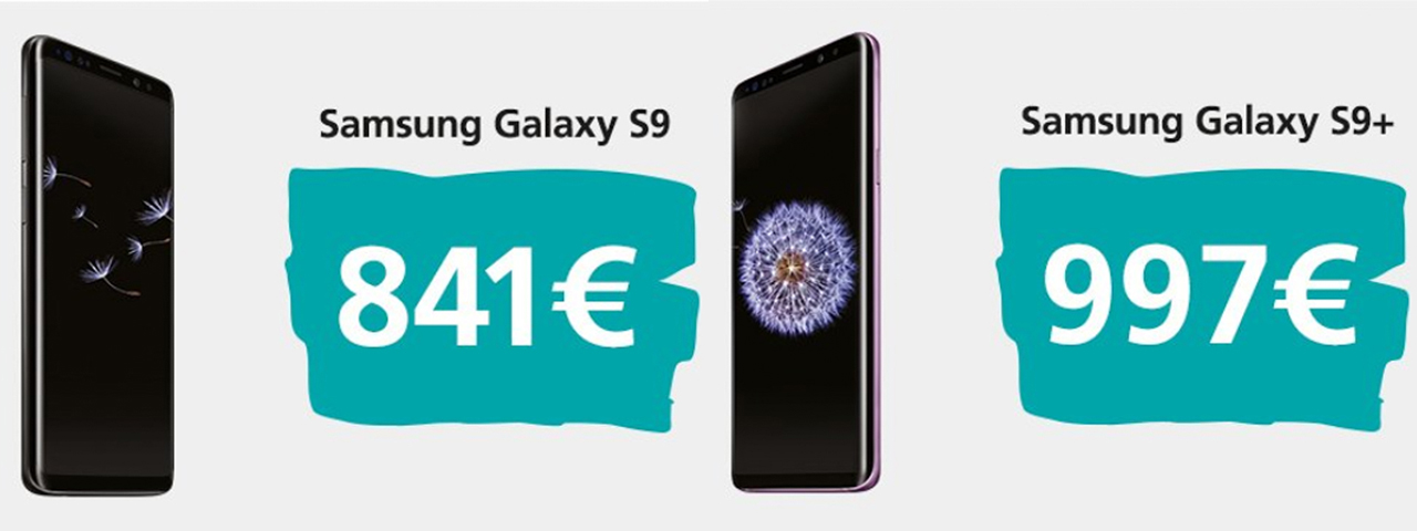 xuất hiện giá bán của bộ đôi galaxy s9 và s9 plus tại thị trường châu âu