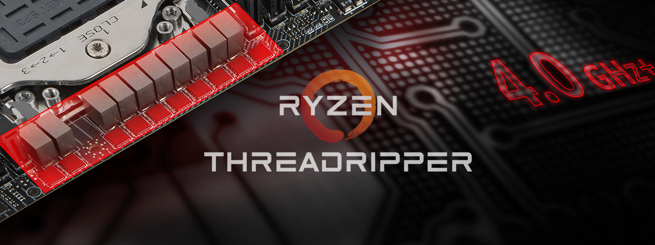 unbox mainboard và cpu threadripper: cpu máy bàn mạnh nhất đến từ amd